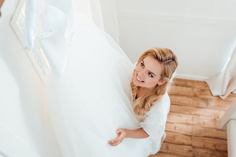 Exclusive Wedding Dress Steaming