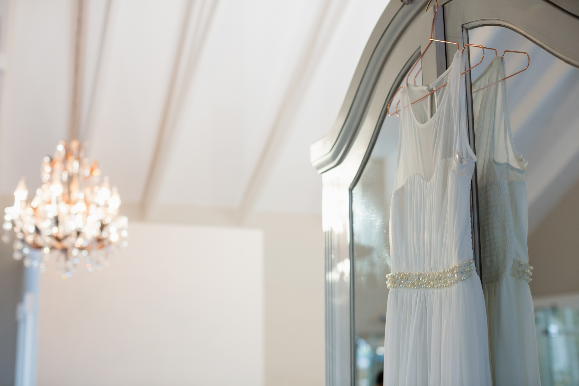 wedding dress hanging in hanger 2021 08 28 16 46 47 utc Where To Get Wedding Dress Steamed In 2023