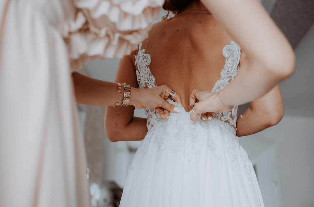 Creative Wedding Dress Alterations in Corona Del Mar
