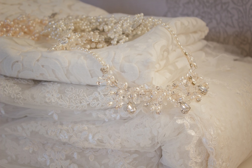 custom-made wedding dress