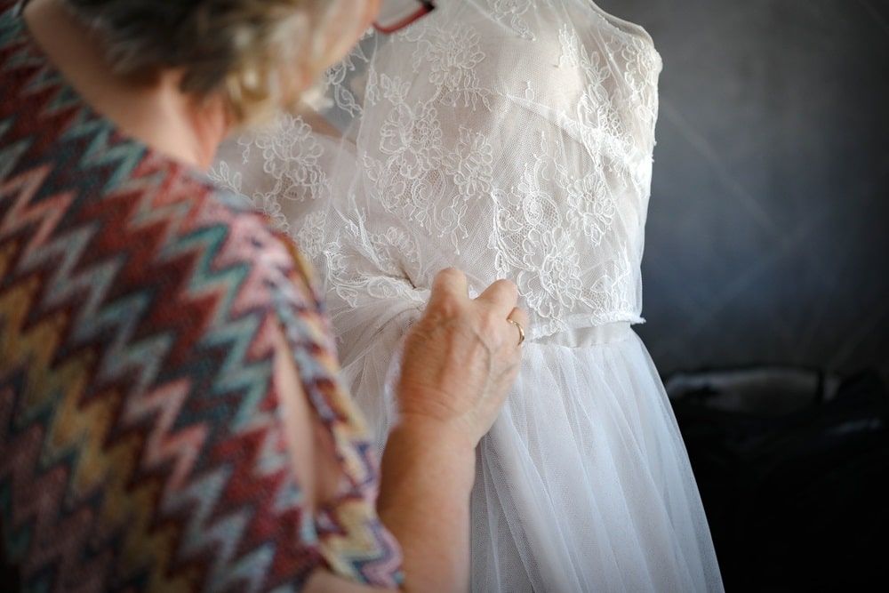 Wedding Dress Back Alterations